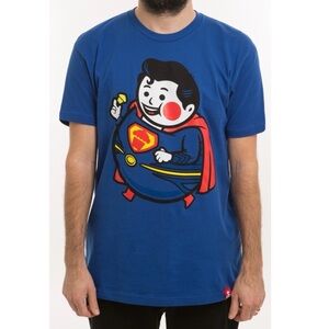Johnny Cupcakes Big Kid Superman Graphic Tee Sz M DC Clark Kent Justice League